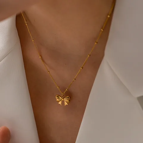 Harper Bow Necklace