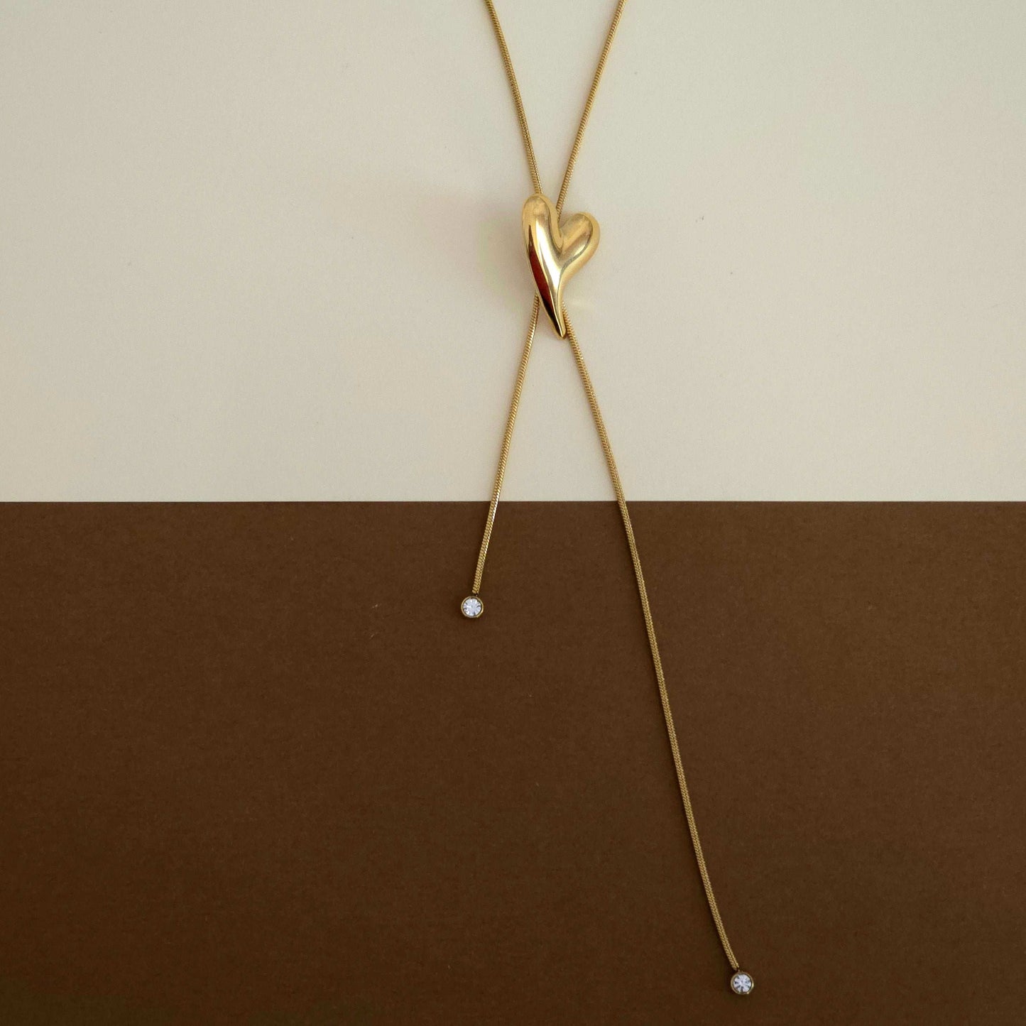 Adjustable Heart Neckpiece