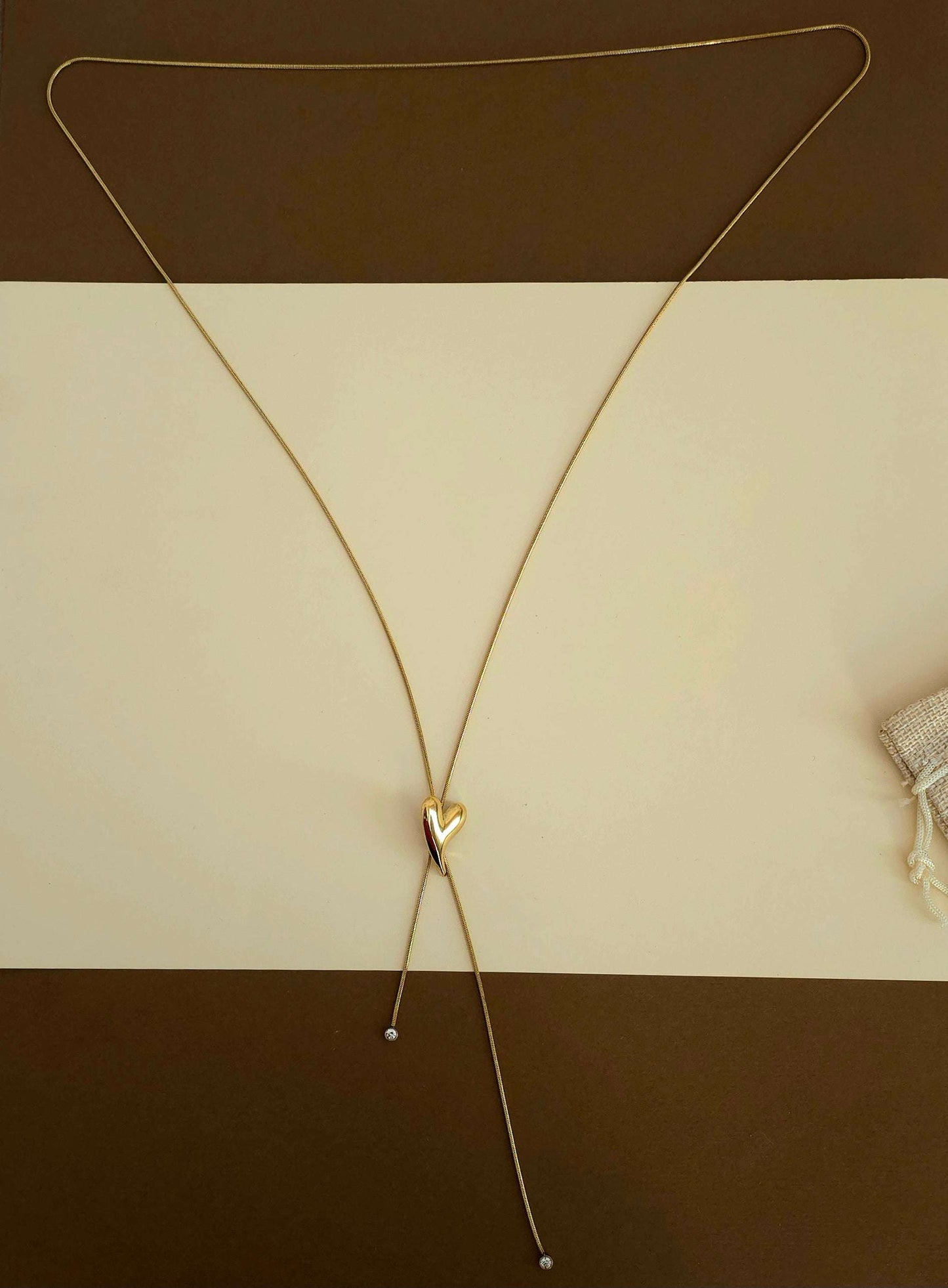 Adjustable Heart Neckpiece
