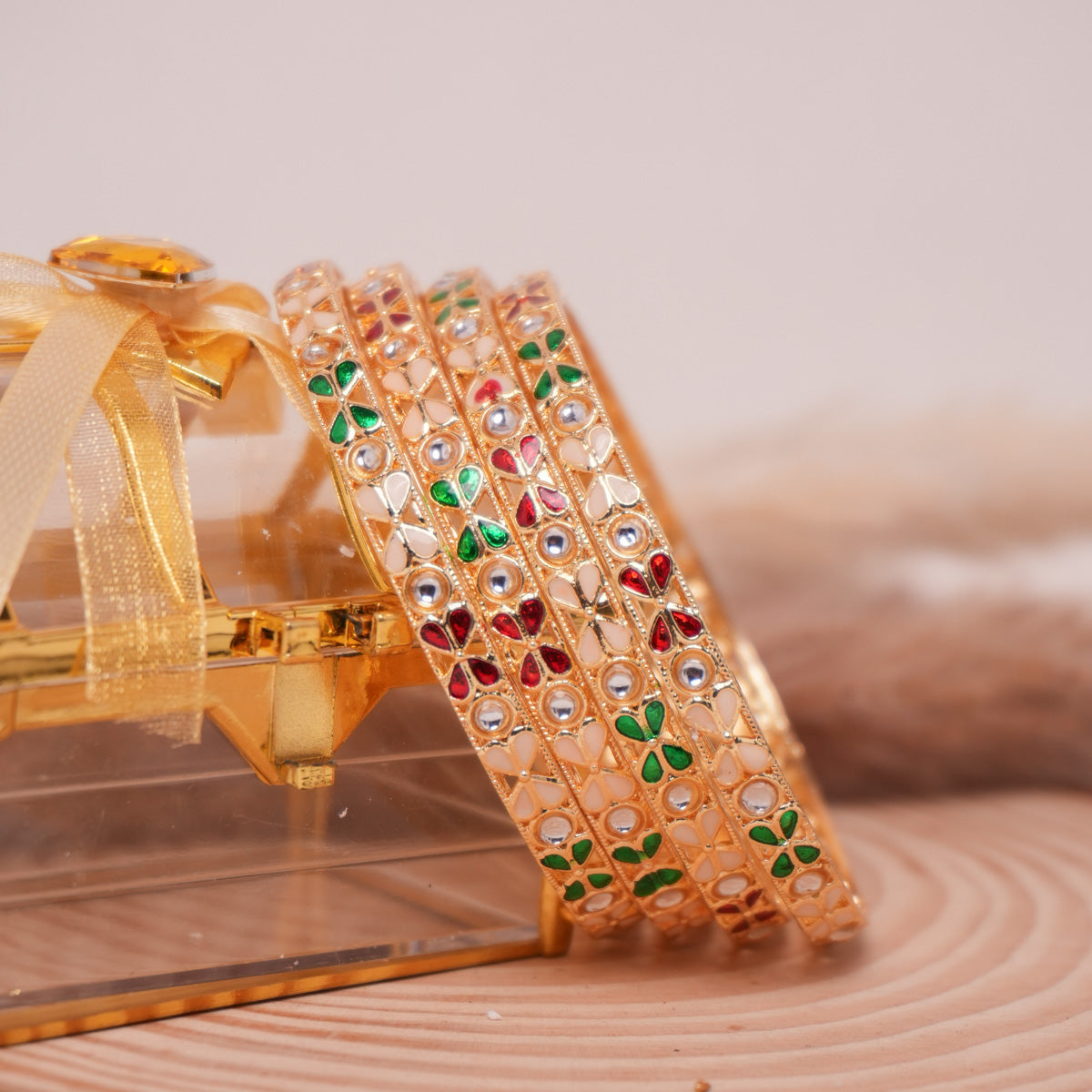 Zaya Meenakari Bangles