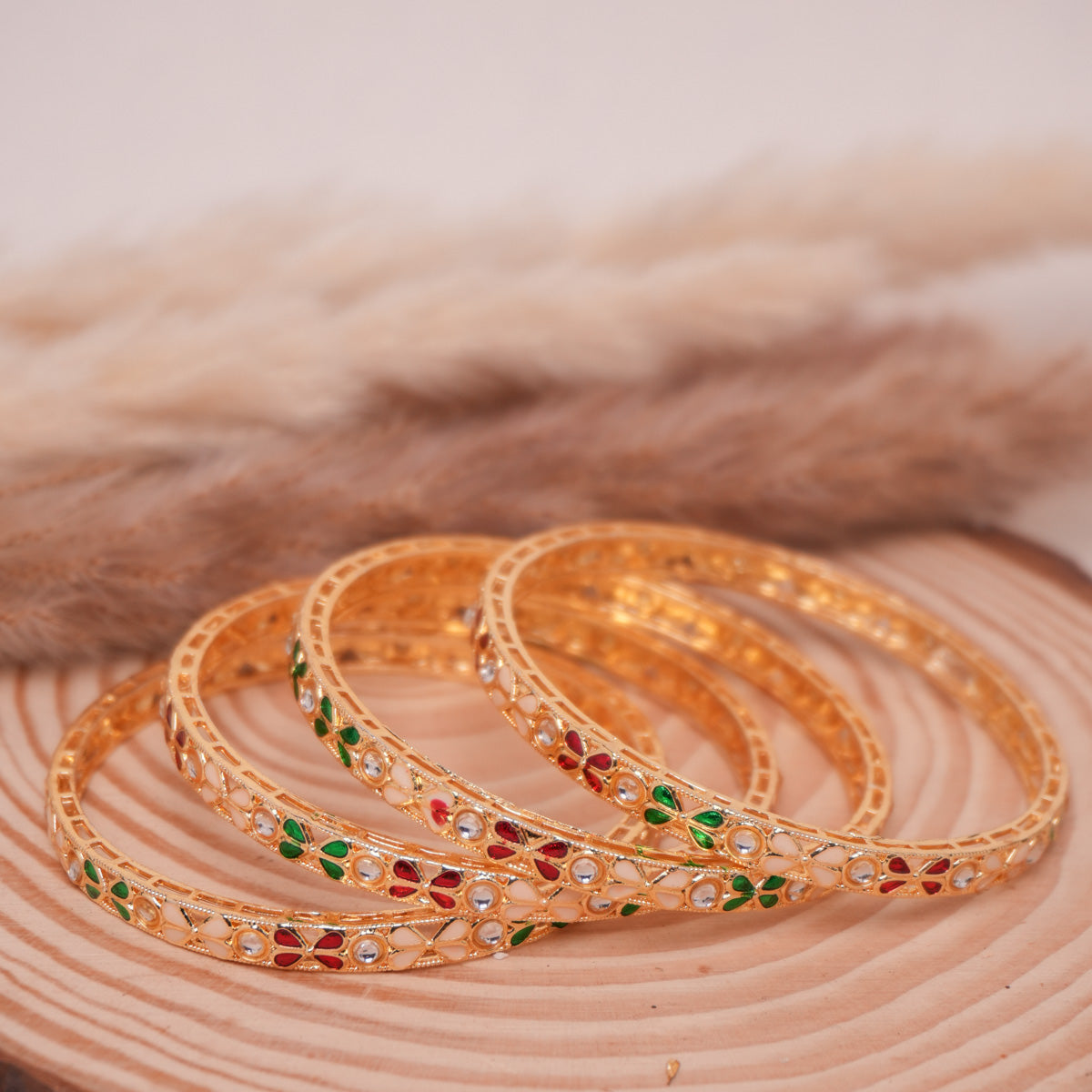 Zaya Meenakari Bangles