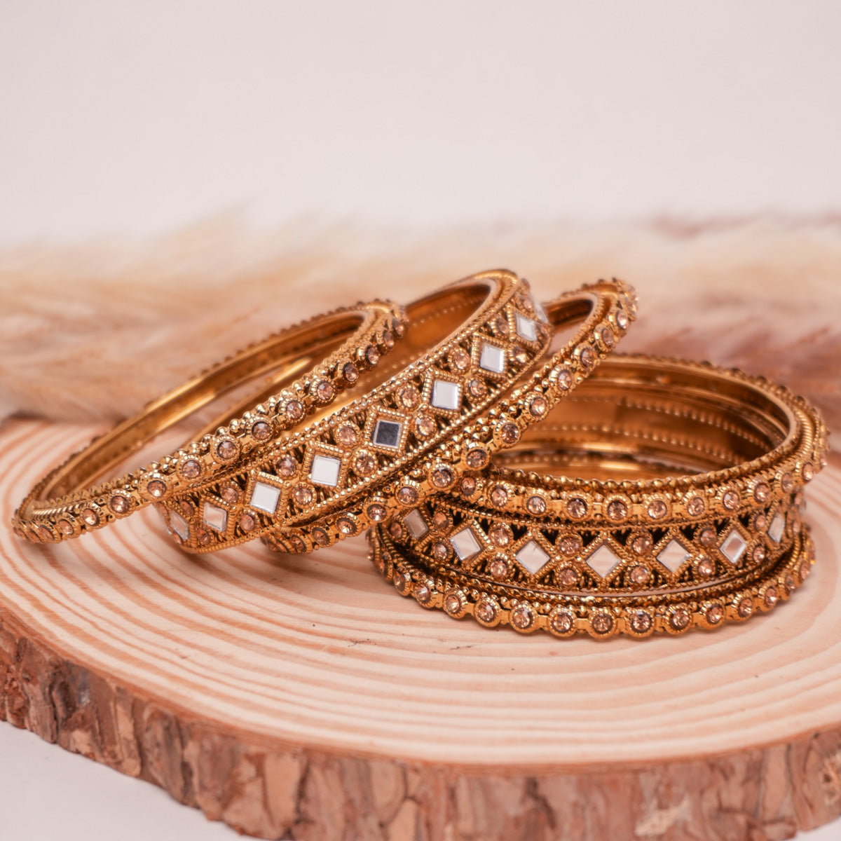 Kareen Oxidised Bangles Set of 6