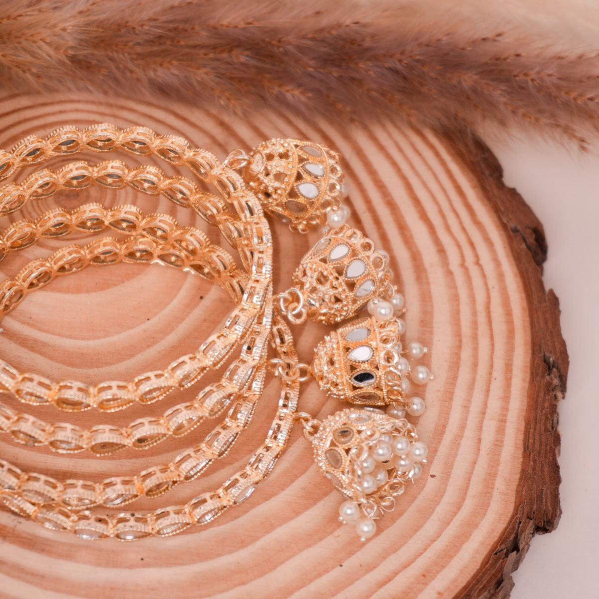 Zina Latkan Bangles Pair(Set of 4)