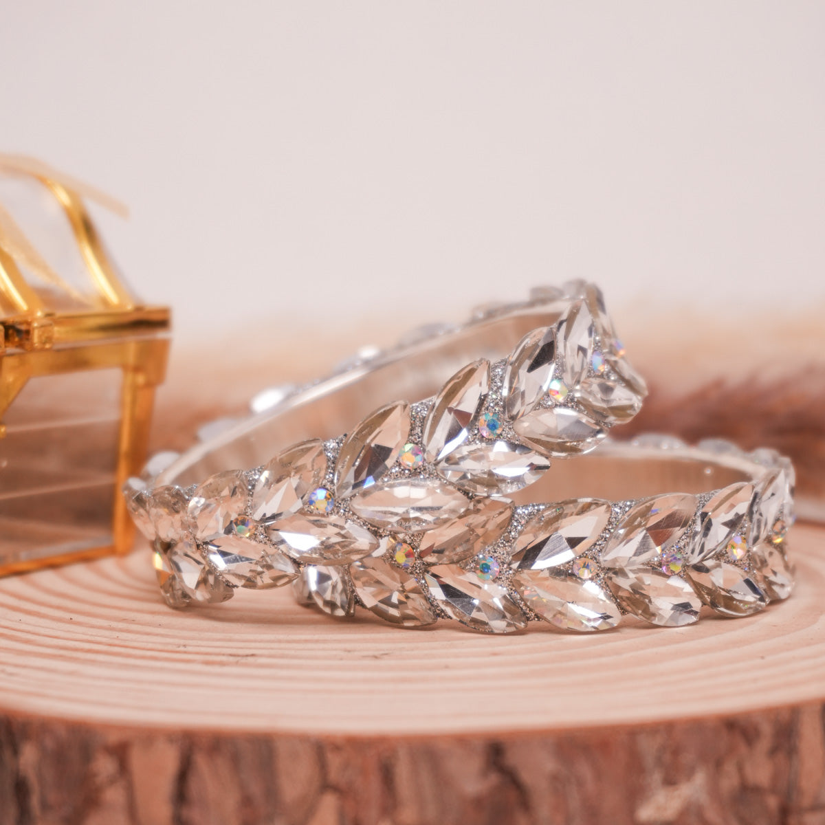 Shadow Stone Kada Pair