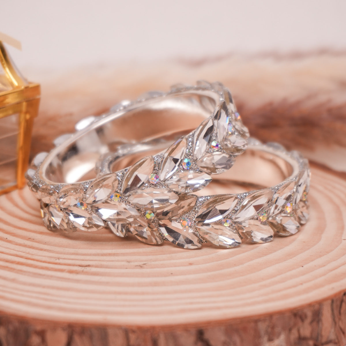 Shadow Stone Kada Pair