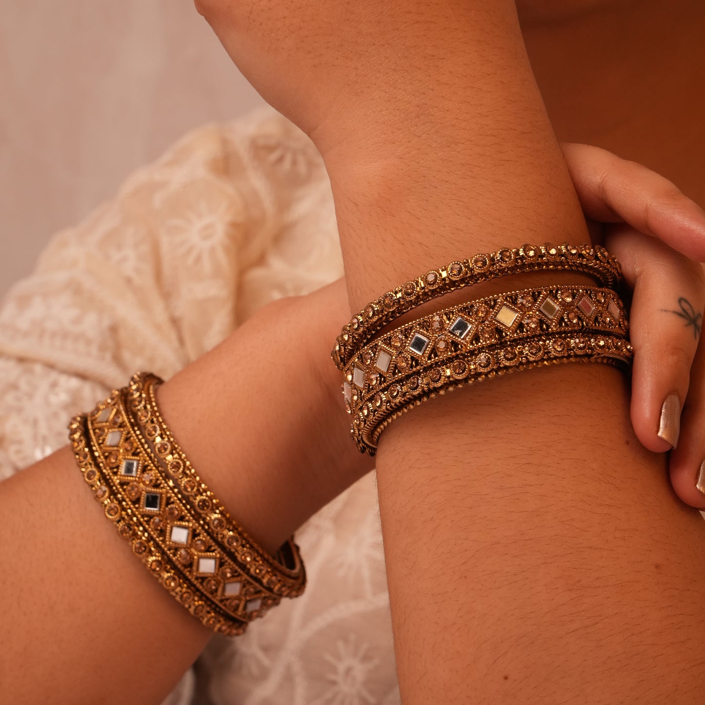 Kareen Oxidised Bangles Set of 6