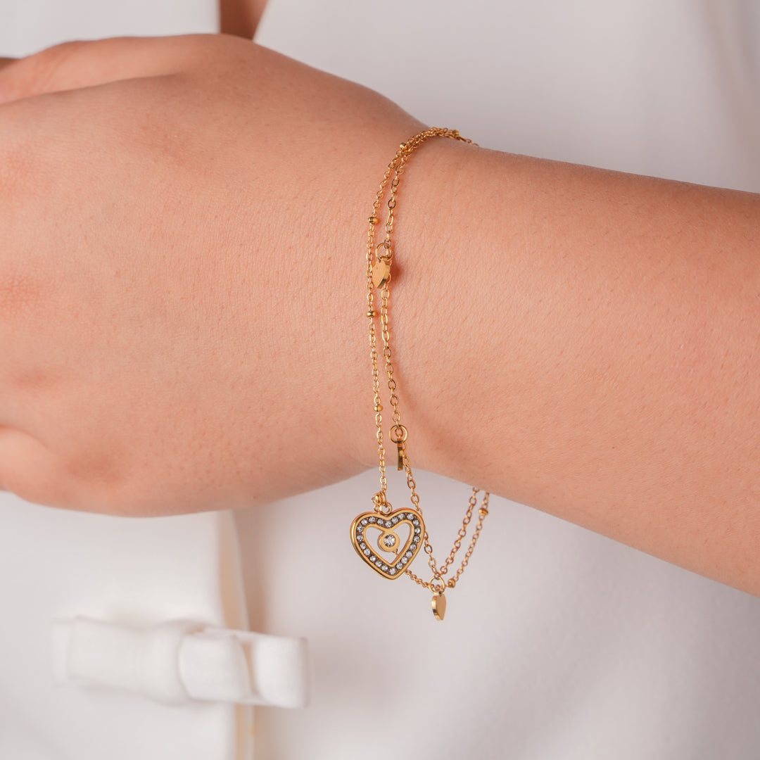 Heart Multilayer Bracelet