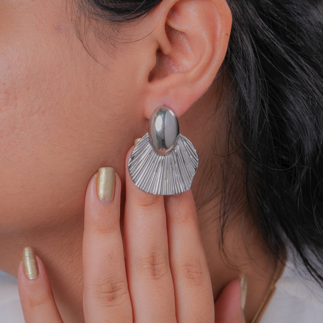 Lush Silver Earrings