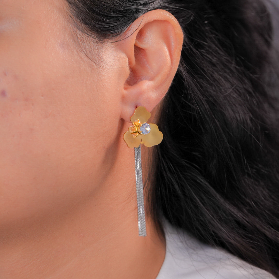 Flower Dangle Earrings