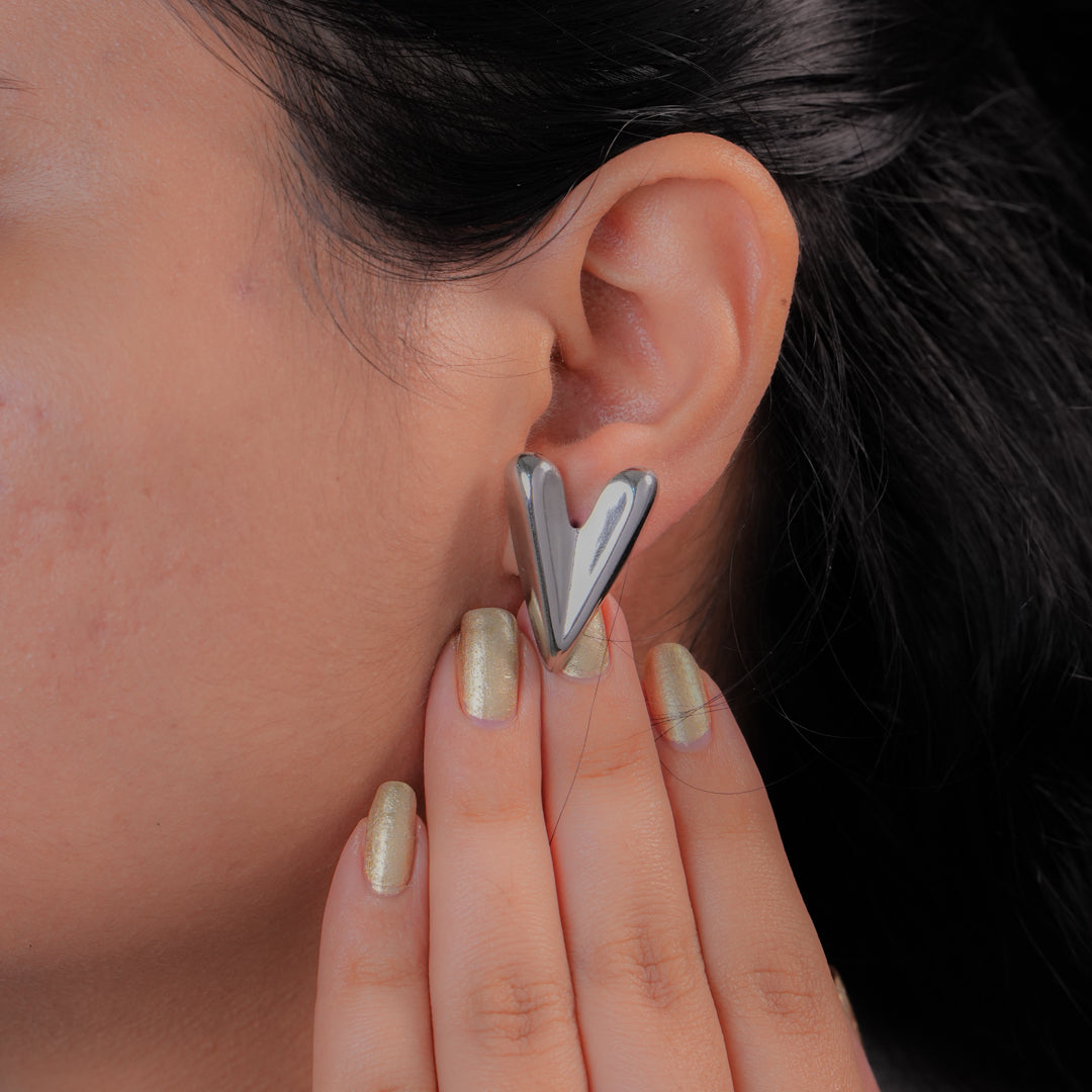 Opulance Silver Earrings