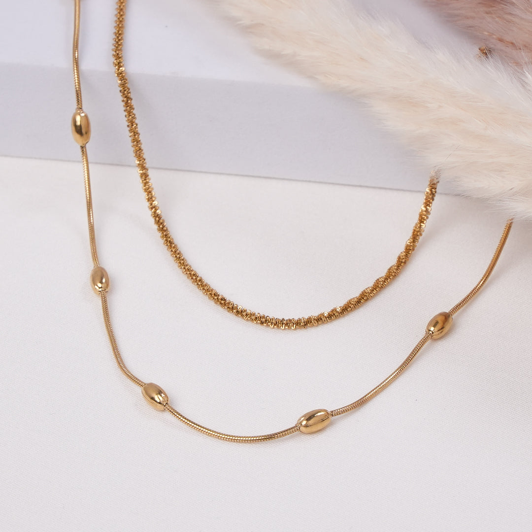 MultiCharm Pearl Necklace