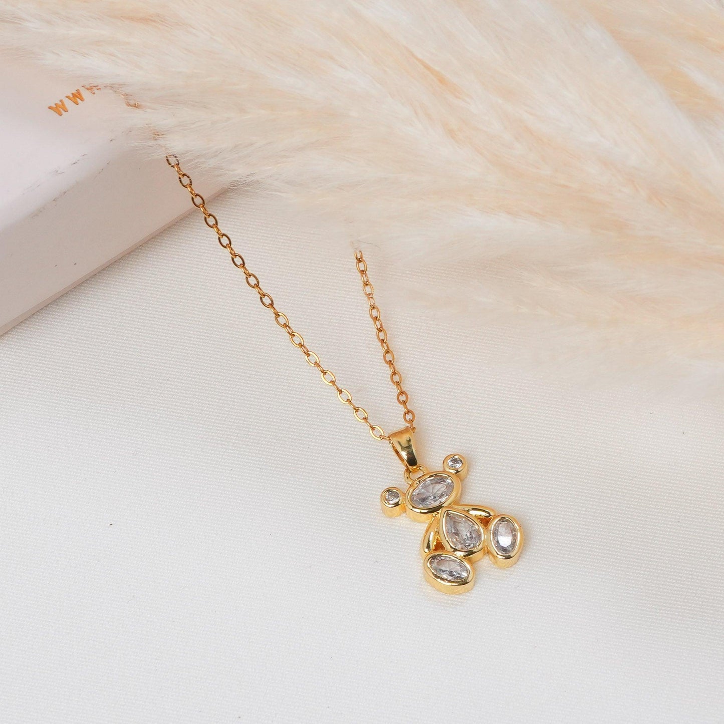 Teddy Pendant Necklace