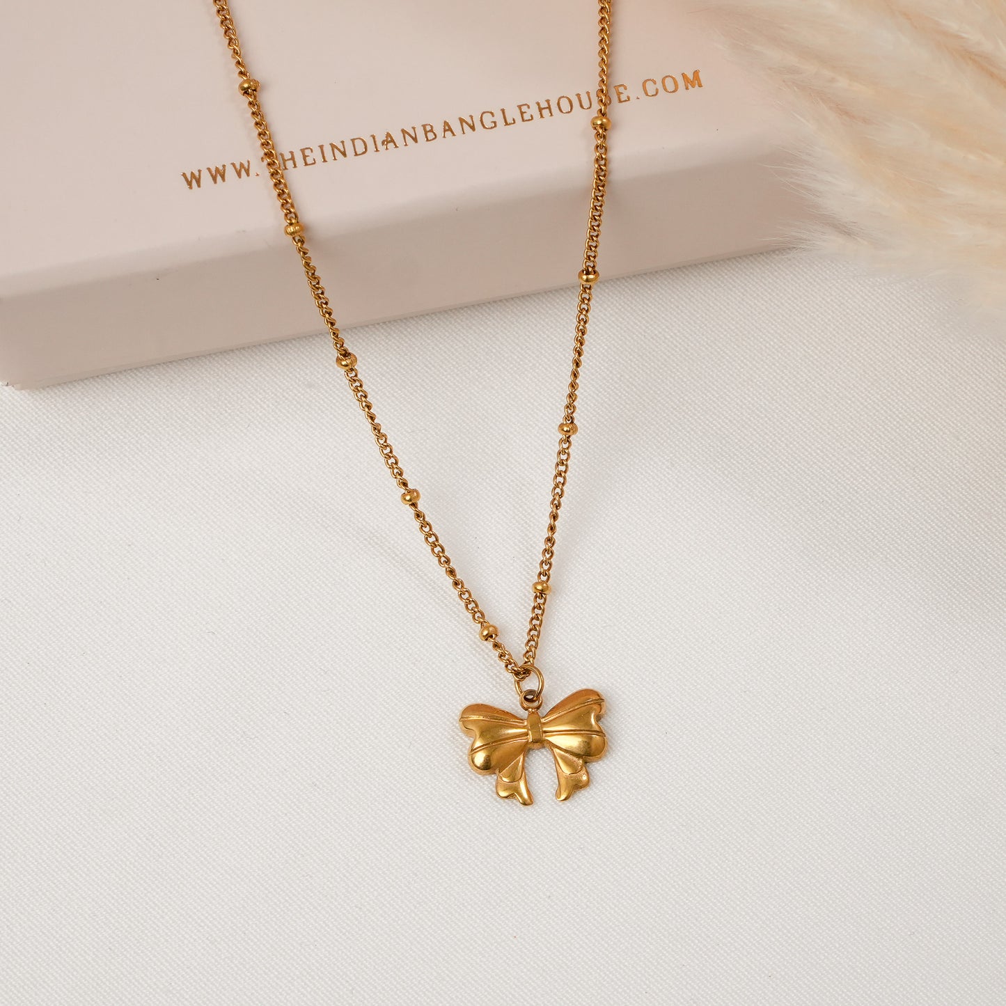 Harper Bow Necklace