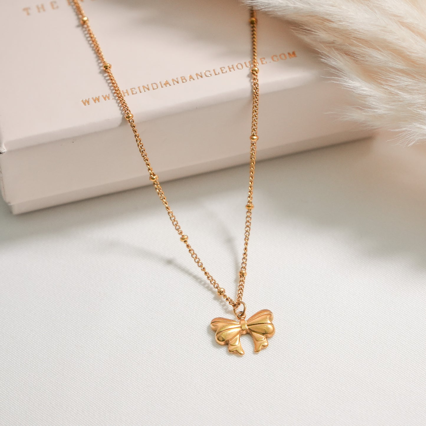 Harper Bow Necklace