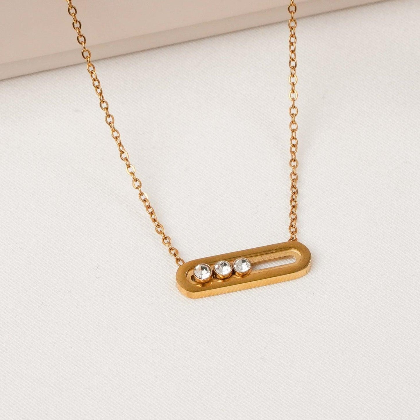 Bar Pendant Necklace