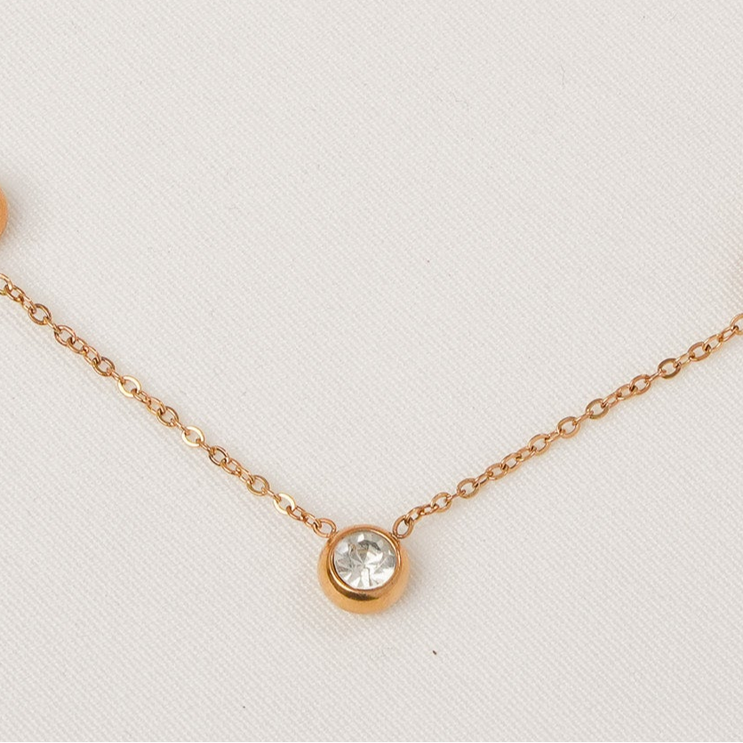 5 Stone Necklace