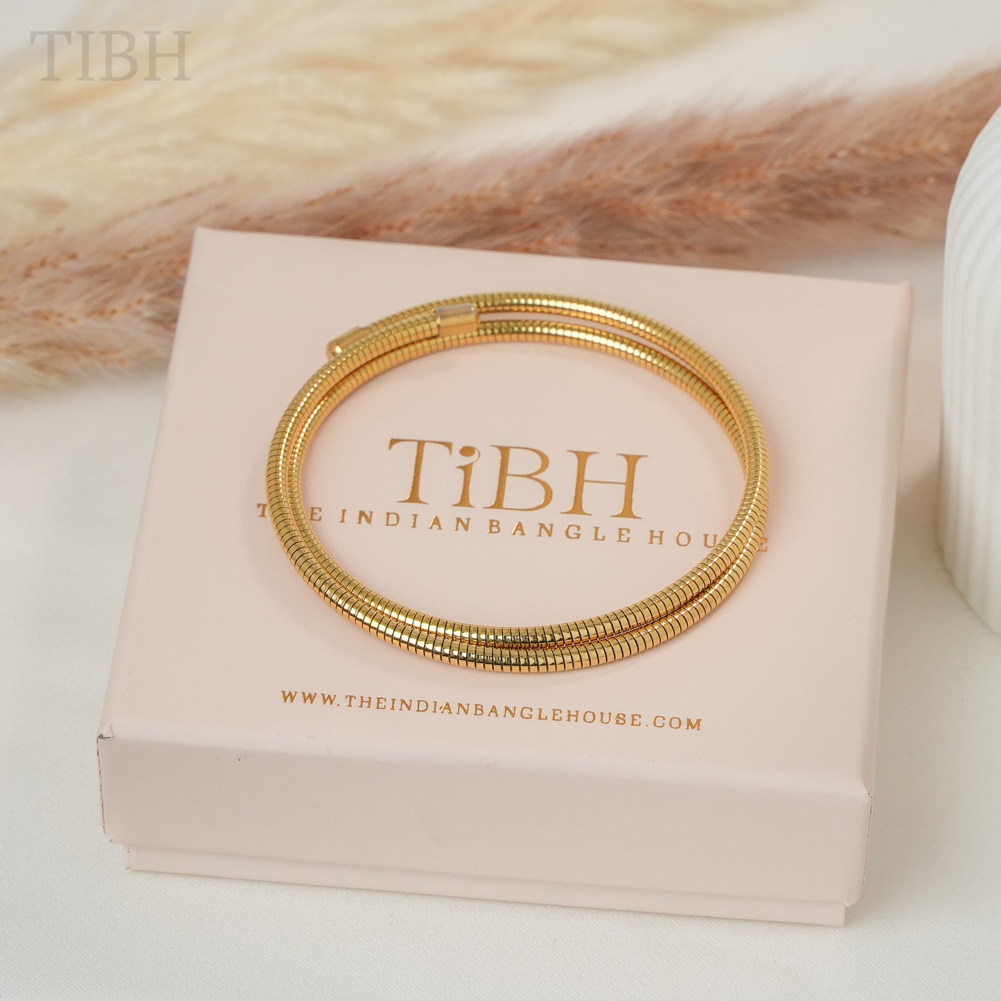 Multilayer Coil Bracelet