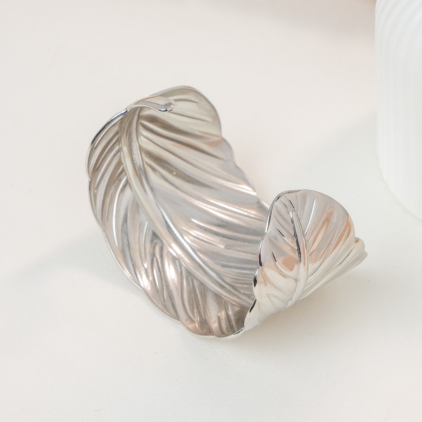 Silver Leaf Bracelet