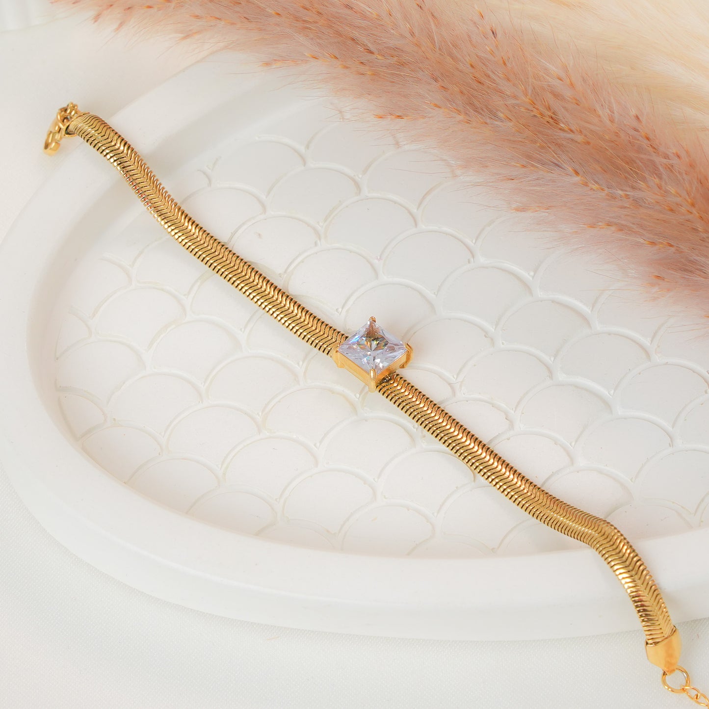 Snake Diamond Bracelet