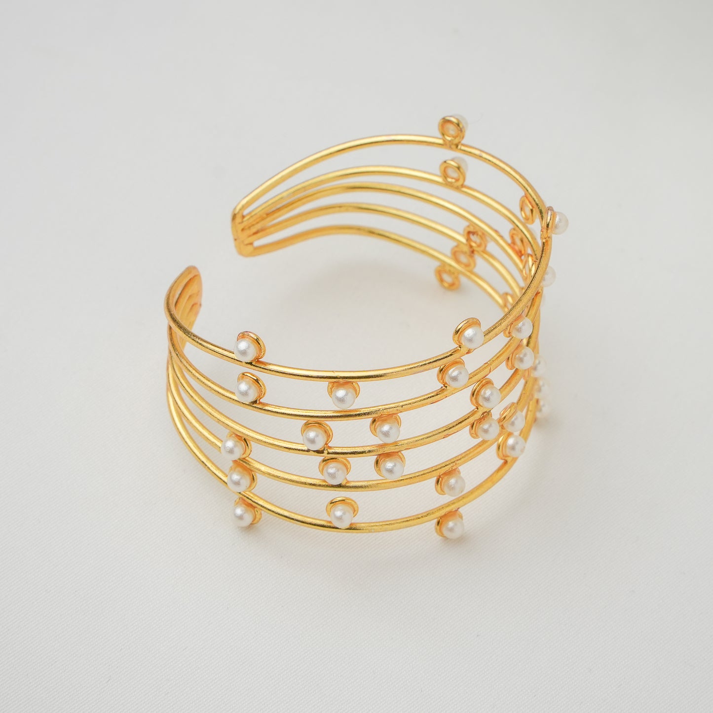Jhanak Brass Cuff Bracelet