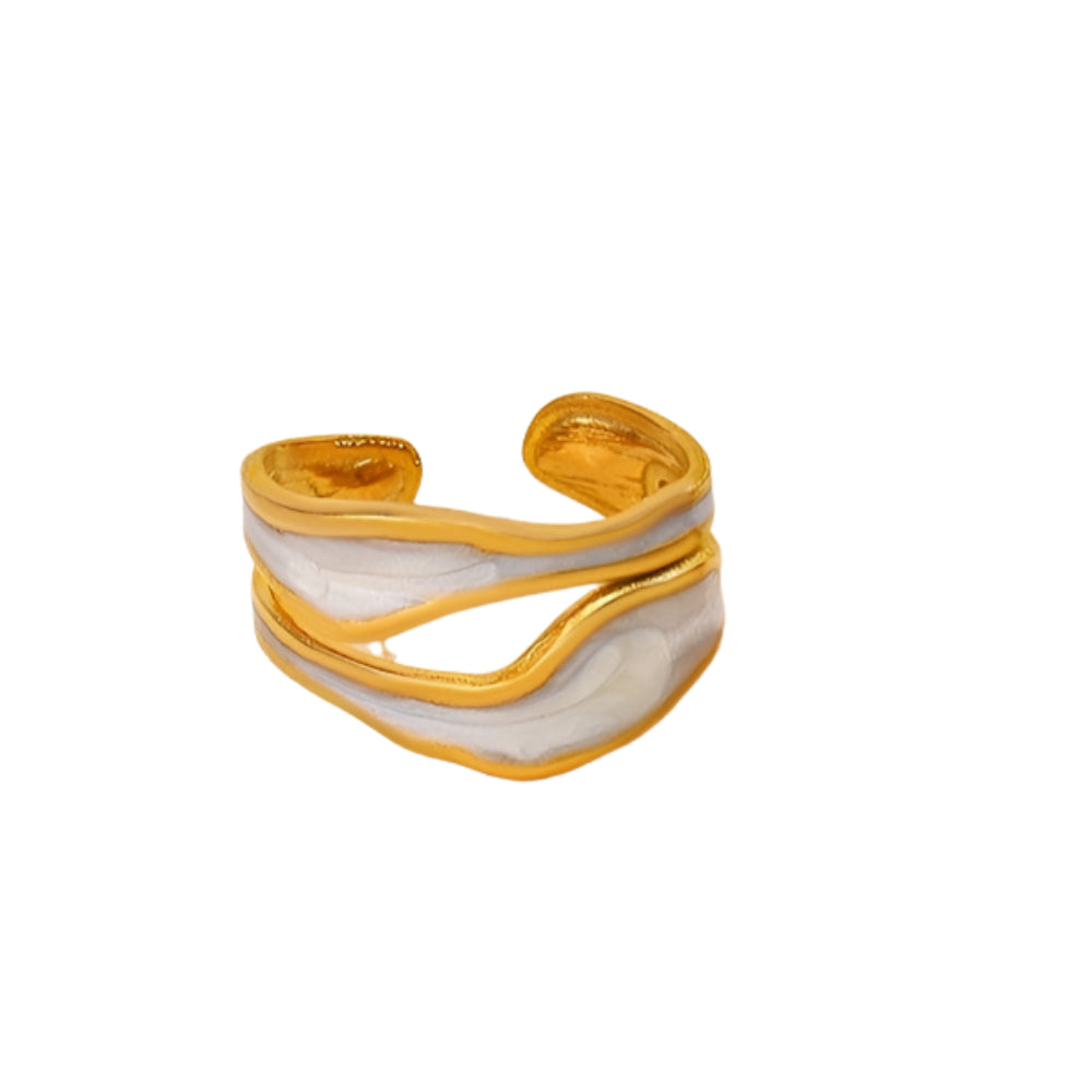 Zira Enamel Ring(Freesize)