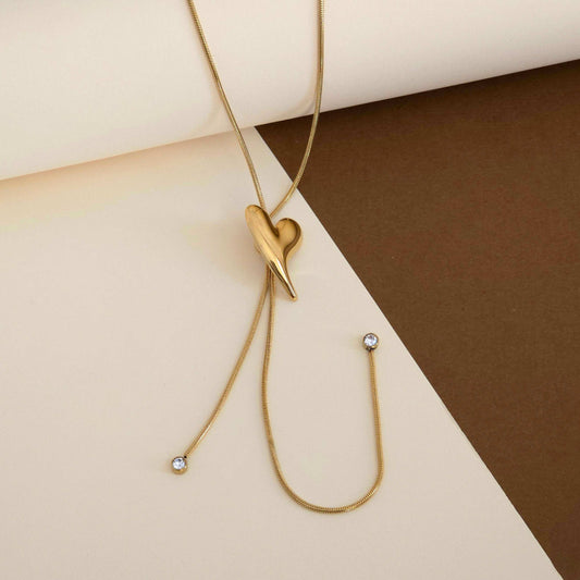 Adjustable Heart Neckpiece