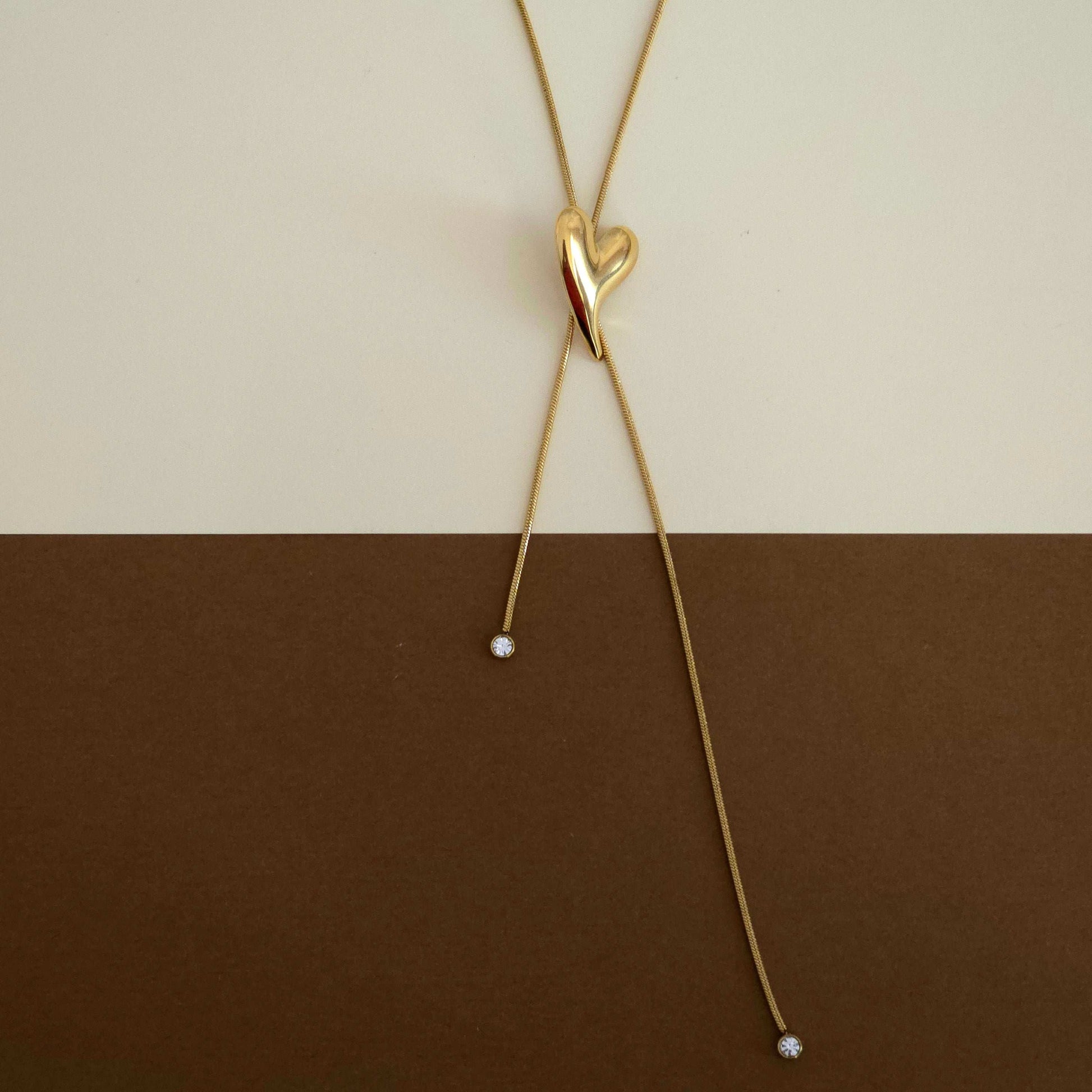 Adjustable Heart Neckpiece