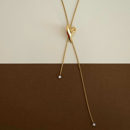 Adjustable Heart Neckpiece