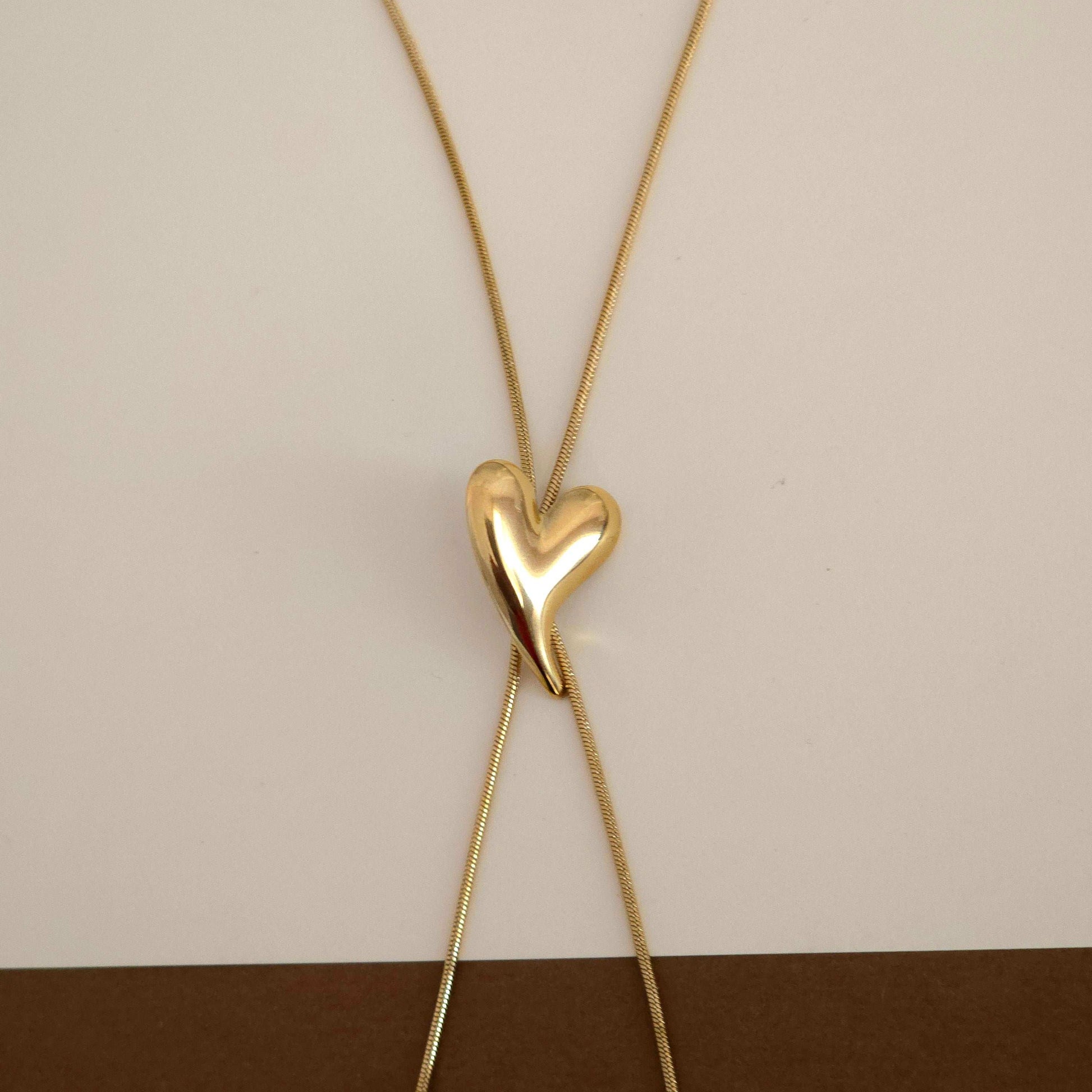 Adjustable Heart Neckpiece