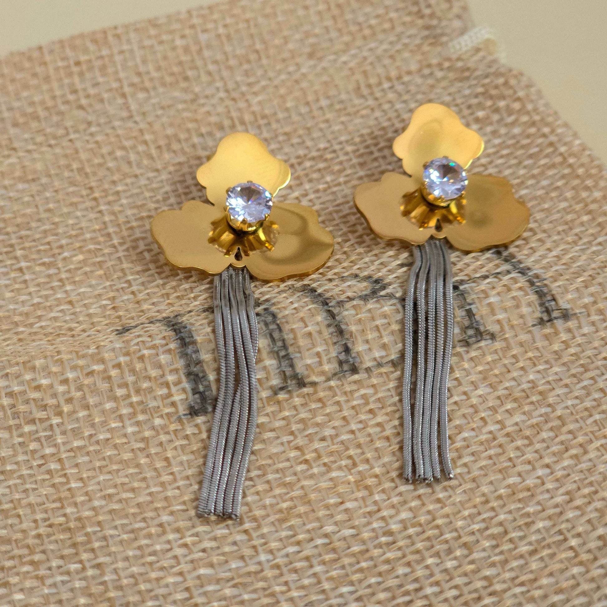 Flower Dangle Earrings