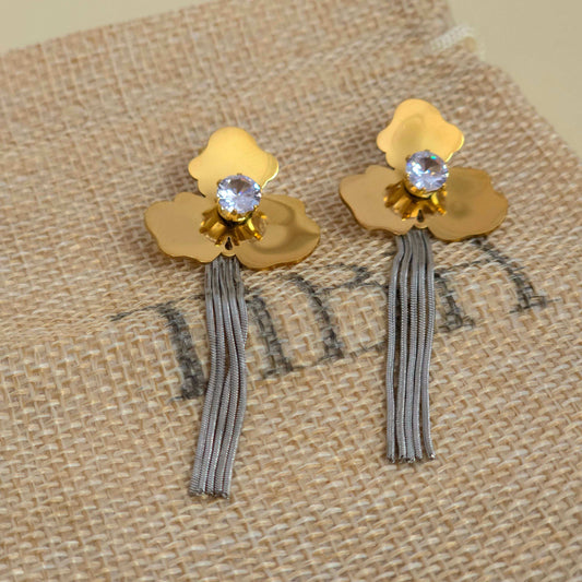 Flower Dangle Earrings