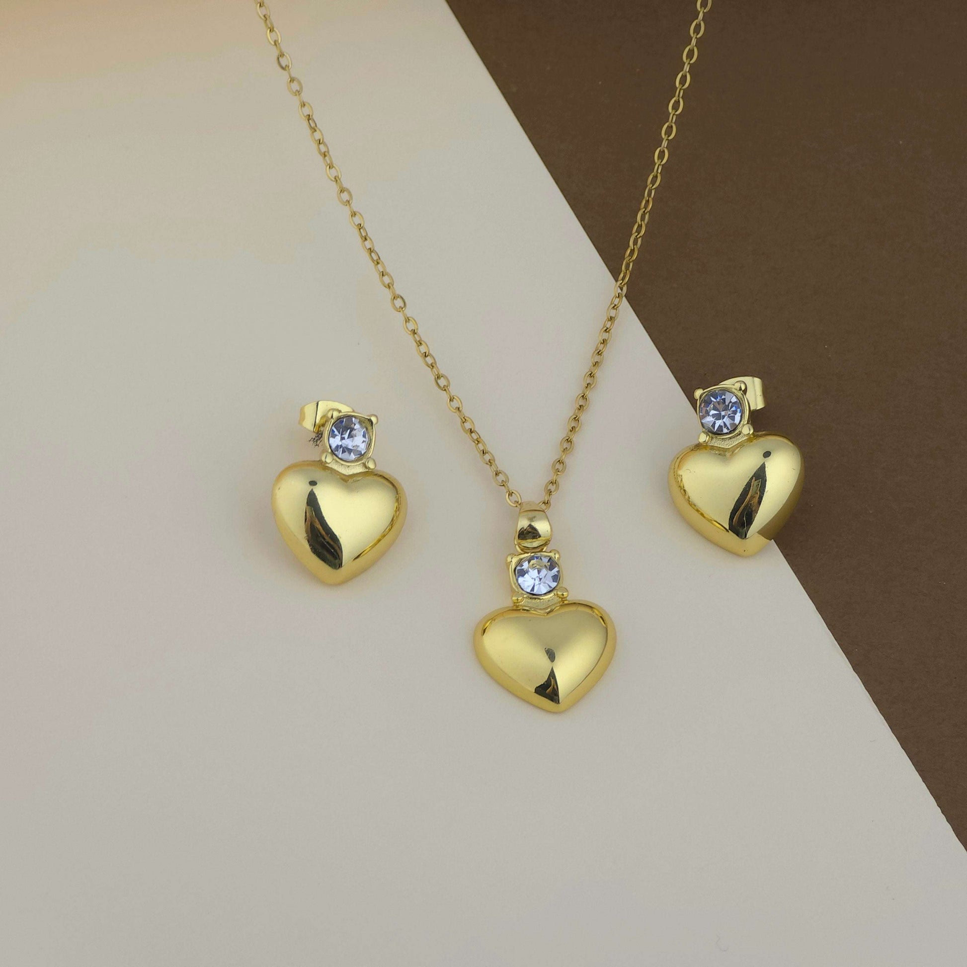 Cz Heart set