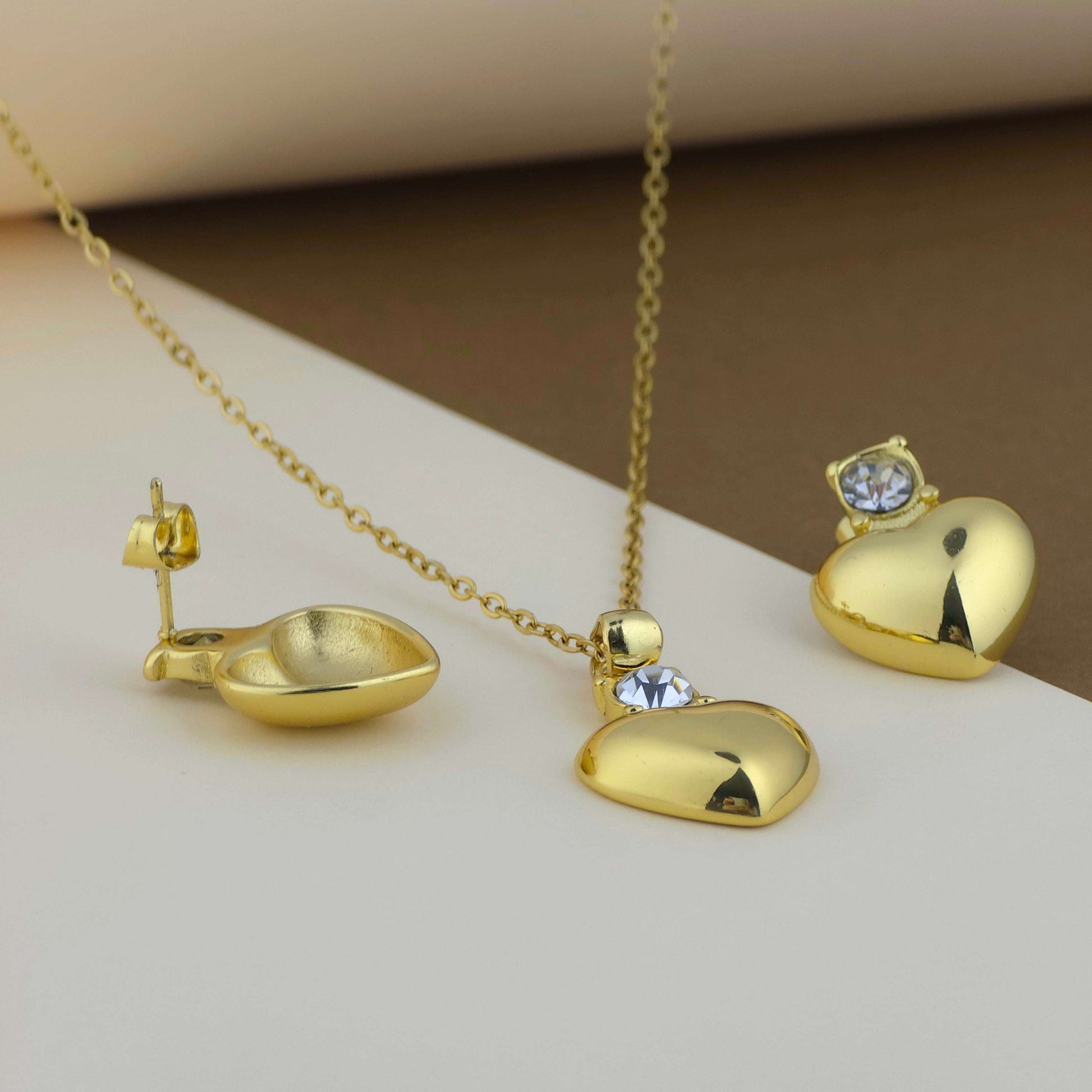 Cz Heart set