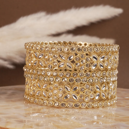 Golden Antitarnish Bangle Set