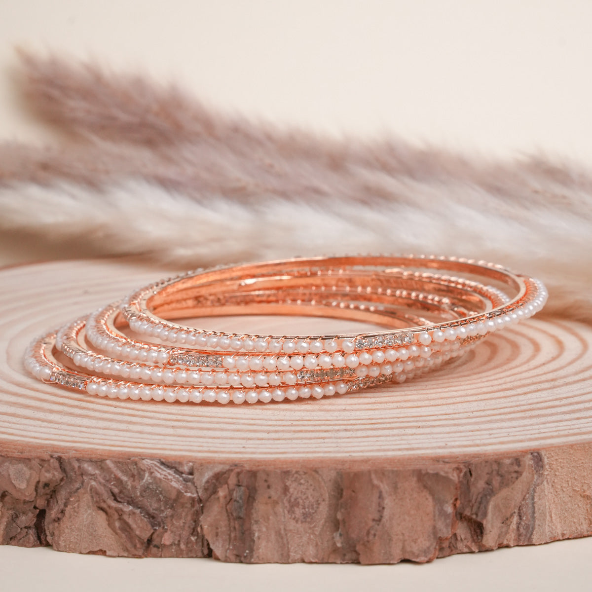 Minimal AD Pearl Bangles