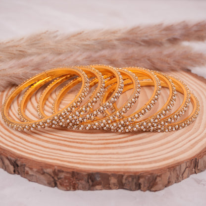 Minimal AD Pearl Bangles