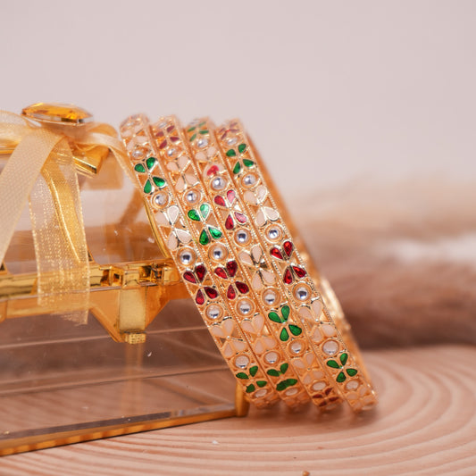 Zaya Meenakari Bangles