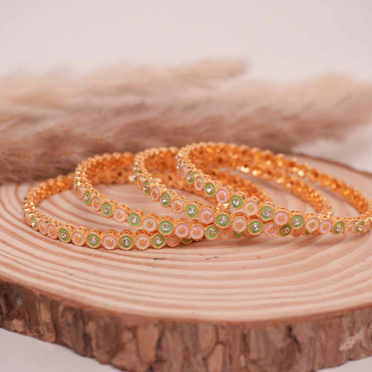 Surbhi Polki Bangles