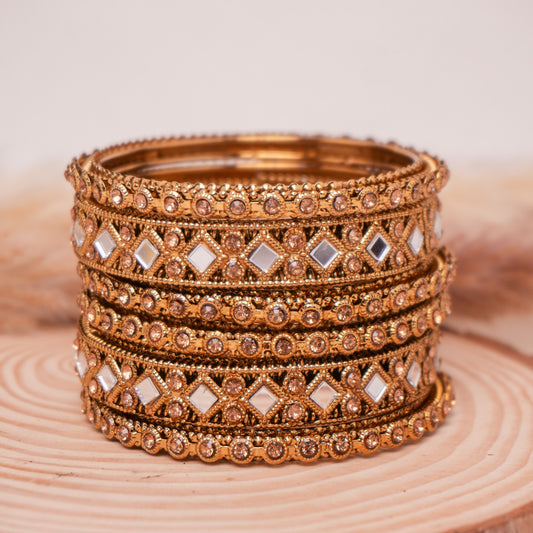 Kareen Oxidised Bangles Set of 6