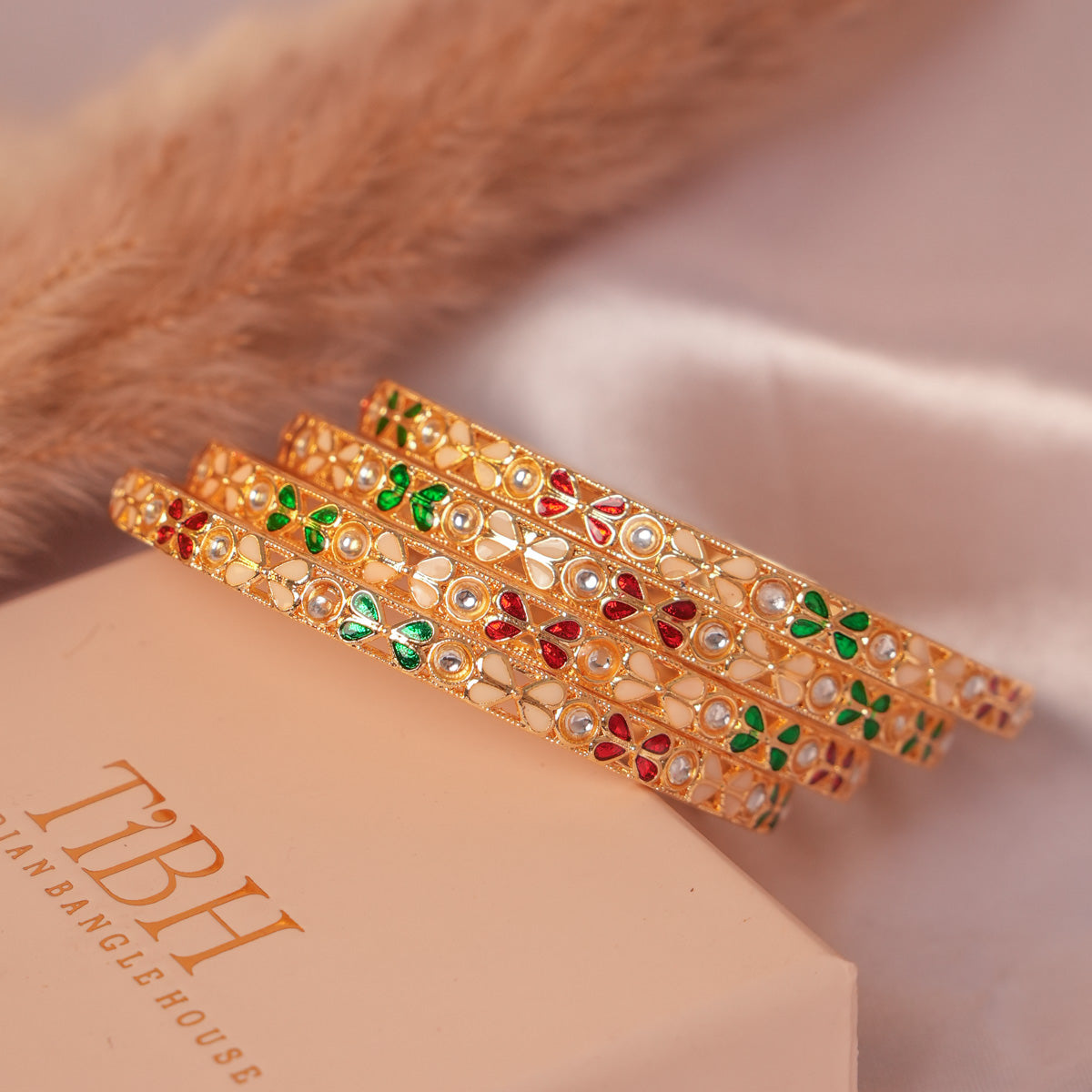 Zaya Meenakari Bangles