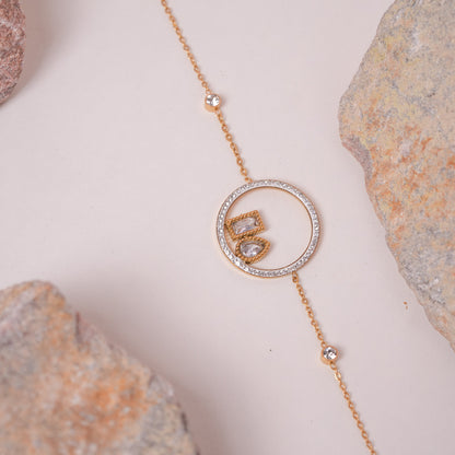Golden Orbit Bracelet