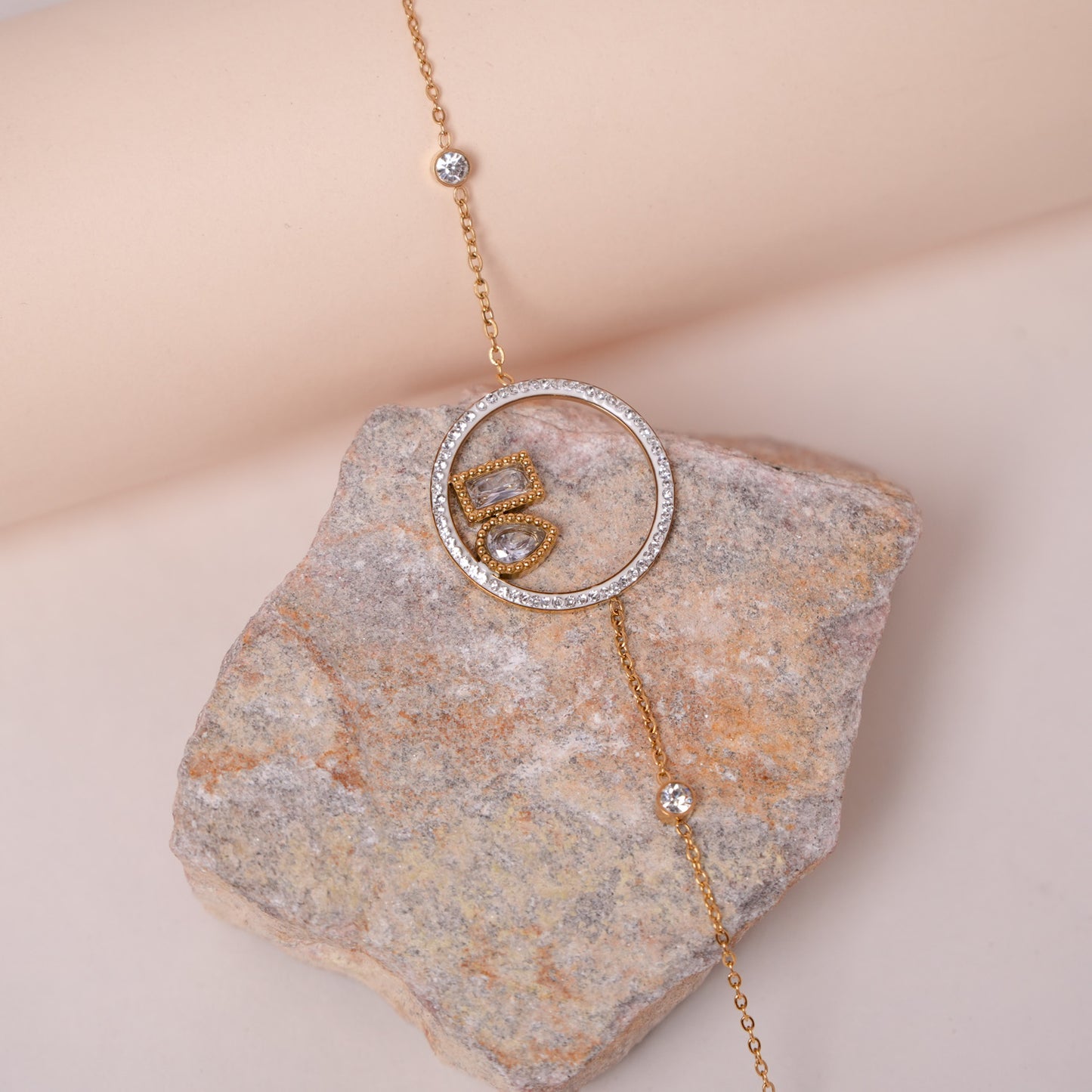 Golden Orbit Bracelet
