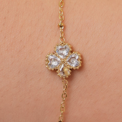 Floral Hearts Luxe Bracelet