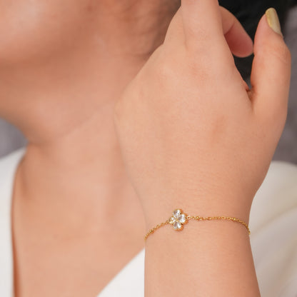 Floral Hearts Luxe Bracelet