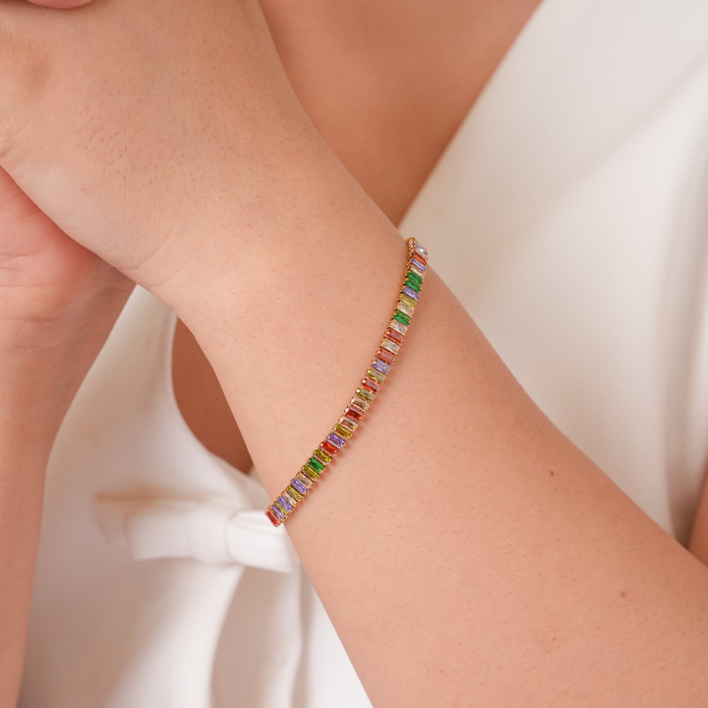 Timeless Tennis Bracelet (Multicolor)