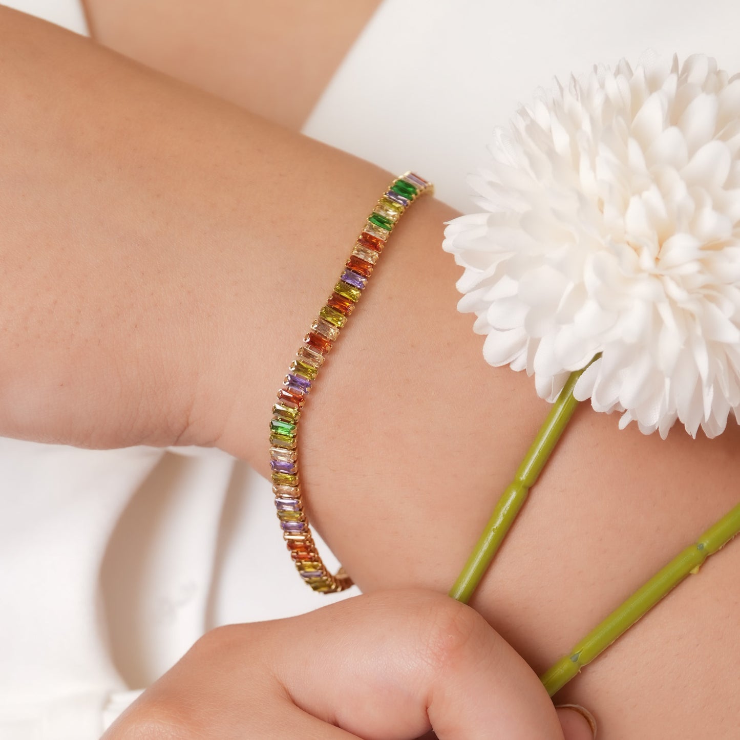 Timeless Tennis Bracelet (Multicolor)