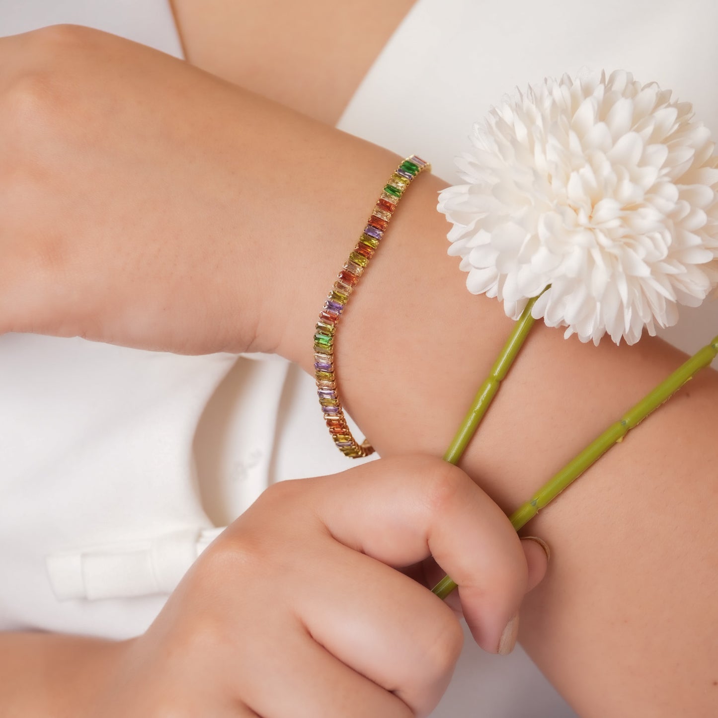 Timeless Tennis Bracelet (Multicolor)