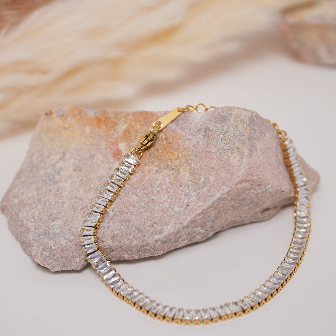 Silver Tennis Bracelet