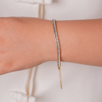 Silver Tennis Bracelet