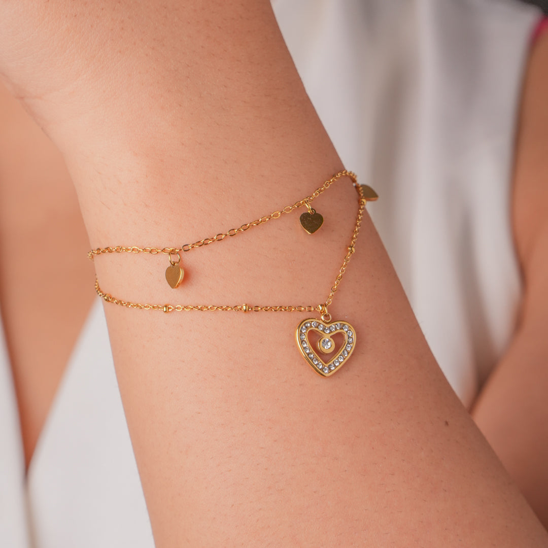 Heart Multilayer Bracelet